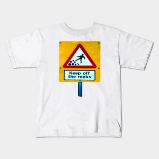 Keep Off The Rocks Kids T-Shirt